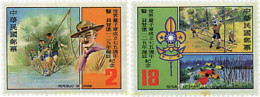 724253 HINGED CHINA. FORMOSA-TAIWAN 1982 75 ANIVERSARIO DEL ESCULTISMO Y 125 ANIVERSARIO DE LORD BADEN-POWELL - Collections, Lots & Series