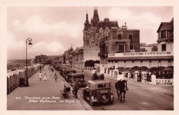 FRANCE - Villers Sur Mer - Vue Générale De L'hôtel Bellevue - La Digue - L L - Animé - Carte Postale Ancienne - Villers Sur Mer