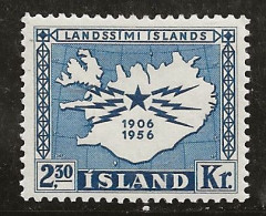 Isrlande 1957 N° Y&T : 269 * - Neufs