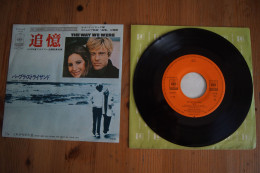 BARBRA STREISAND THE WAY WE ARE RARE SP JAPONAIS DU FILM 1973 ROBERT REDFORD - Filmmusik