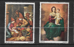 GRANDE  BRETAGNE " N°  499  /  500  " NOËL " - Used Stamps