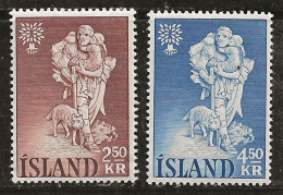 Islande 1960 N° Y&T : 299 Et 300 ** - Nuevos