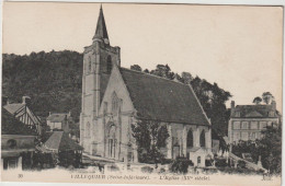 VILLEQUIER  L EGLISE - Villequier