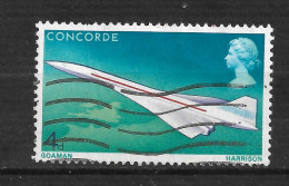 GRANDE  BRETAGNE " N°   555 " CONCORDE " - Usados