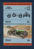 Nevis, YV , Mi 314,315, SG 326, 327, Sunbeam "Coupe De L'Auto", 1912, - Anguilla (1968-...)