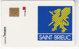 PIAF De ST BRIEUX Sans Date Ni Tirage Dos Blanc - Cartes De Stationnement, PIAF