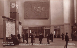 FRANCE - Le Havre - La Nouvelle Gare - Le Grand Hall Et La Mosaïque Du Port Du Havre - Animé - Carte Postale Ancienne - Port