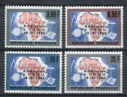 Ruanda 1962. Yvert 9-12 ** MNH. - Ungebraucht