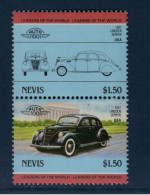 Nevis, YV , Mi 322, 323, SG 334, 335, Lincoln "Zephyr", 1937, - Anguilla (1968-...)