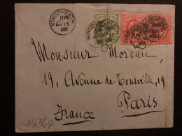 LETTRE Pour La FRANCE TP ONE PENNY X2 + HALF PENNY OBL. AU 13 06 KINGS HEATH - Storia Postale