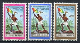 Ruanda 1969. Yvert 319-21 ** MNH. - Nuevos