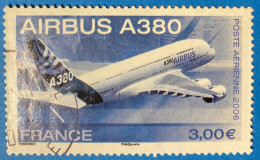 France 2006  : Avion Airbus A380 N° 69 Oblitéré - 1960-.... Gebraucht
