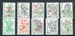 Taxe 53 à 62 Andore Série Baies Luxe - Unused Stamps