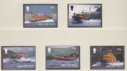 Isle Of Man 1999, Lifeboat 175years, Set Of 5, Unmounted Mint - Man (Ile De)