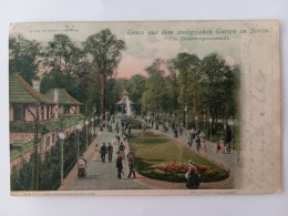 Berlin, Gruss Aus Dem Zoologischen Garten, Dreisternpromenade, 1903 - Charlottenburg