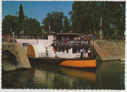 Australia VICTORIA VIC Show Boat Avoca Lock 11 MILDURA Nucolorvue MD96 Postcard C1970s - Mildura