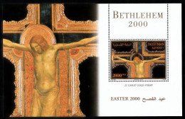 2000 Palestina "Bethléhem 2000" Easter Set MNH** B108 - Easter