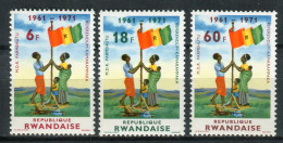 Rwanda 1972. Yvert 461-63 ** MNH. - Nuovi