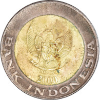 Monnaie, Indonésie, 1000 Rupiah, 2000 - Indonesië