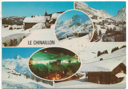 74. CPM. Haute Savoie. Le Grand-Bornand. Le Chinaillon. Vues Diverses De La Station. (6 Vues) - Le Grand Bornand