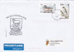 FALKLAND --2004--Lettre De STANLEY  Pour MARIGNANE-13 (France)--timbres  Oiseaux (2 Valeurs) Sur Lettre .... Cachet - Falkland Islands