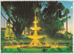 Australia VICTORIA VIC Chaffey Fountain Deakin Ave MILDURA Nucolorvue MD115 Postcard C1970s - Mildura