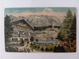 Hotel Hungerburgseehof, See, Aussichtswarte, Innsbruck, 1910 - Innsbruck