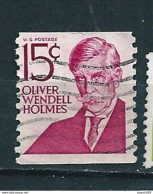 N° 821 Oliver Wendell Holmes Etats Unis (1967) Oblitéré Timbre USA 15 United States - Gebraucht