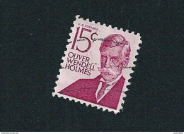 N° 821 Oliver Wendell Holmes Etats Unis (1967) Oblitéré Timbre USA 15 United States - Oblitérés