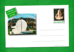 San. MARino - 1989 - Busta Postale, La Repubblica Ai Suoi Cittadini All'Estero,  £ 650. - Postal Stationery