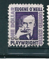 N° 825 Eugène O'Neill   Timbre Stamp Etats-Unis (1967)  USA - Usados