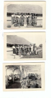 3 Foto's   +/- 1948   Leopoldville-Kalina    9 X 6 Cm - Congo Belge