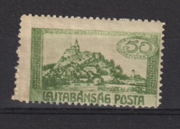 Timbre Neuf* De Hongrie Lajtabansag De 1921  MI 72 MH - Local Post Stamps