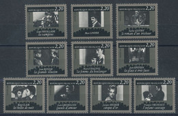 2433** à 2442** Série "Cinémathèque" - Unused Stamps