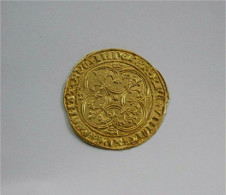 France Charles VI 1380-1422 Gold Ecu D'or - 1380-1422 Carlos VI El Bien Amado