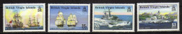 British Virgin Islands - 2002 Ships Of The Royal Navy MNH** - British Virgin Islands