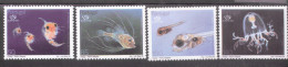 2243 - 2246 Die Ozeane Plankton MNH ** Postfrisch Neuf - Nuevos