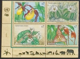 ONU-Vienne  1996,  YT N°UN-WN 225-28  **,  Cote YT 9,6€ - Unused Stamps