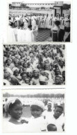 3 Foto's   +/- 1947    Priesterwijding 13 X 9 Cm - Congo Belge