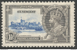 St Vincent. 1935 KGV Silver Jubilee. 1½d MH. SG 143. M2122 - St.Vincent (...-1979)