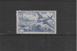 Frankrijk Luchtpost Vignette 30F Bleu * ( 2 Scans) - 1927-1959 Mint/hinged