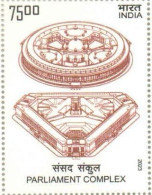 India 2023 NEW PARLIAMENT COMPLEX MNH As Per Scan - Unused Stamps