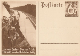 Deutsche Reich Postkarte Postfresch Ungelaufene Adolf Hitler - Collezioni E Lotti