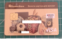 UKRAINE CREDIT CARD - Cartes De Crédit (expiration Min. 10 Ans)