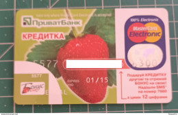 UKRAINE CREDIT CARD PRIVAT BANK - Geldkarten (Ablauf Min. 10 Jahre)