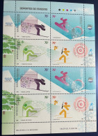 Argentina 2006 Block Winter Sports, GJ 3538/41 (Hb 173), Sc 2394, MNH. - Unused Stamps