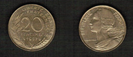 FRANCE   20 CENTIMES 1997 (KM # 930) #7661 - 20 Centimes