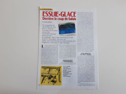 Essuie Glace - Coupure De Presse Technique - Otros & Sin Clasificación