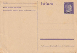 Deutsche Reich Postkarte Postfresch Ungelaufene Adolf Hitler - Collections & Lots