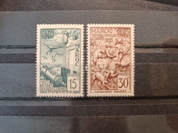 Morocco Maroc 1953 MLH Yv 325-326 (433) - Unused Stamps